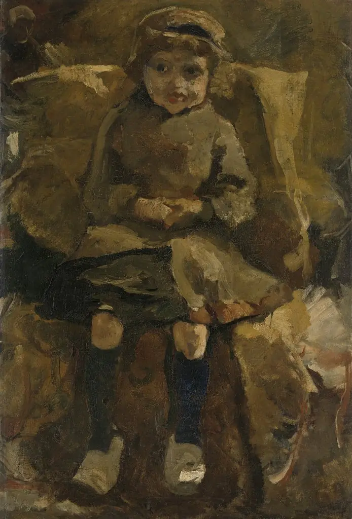 The Wooden Shoes, by George Hendrik Breitner