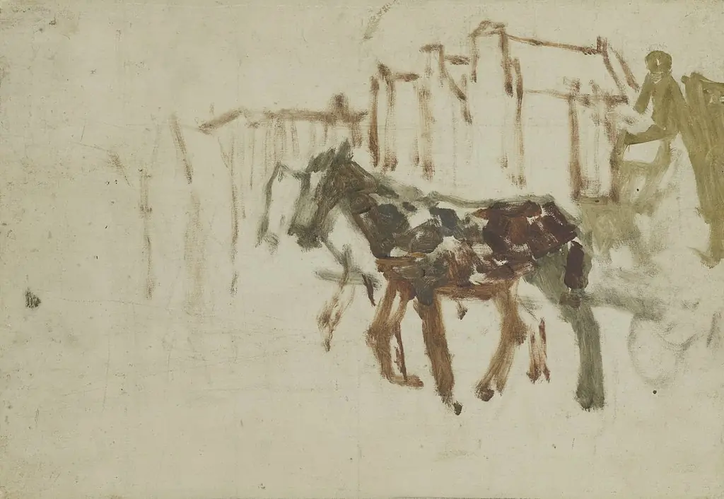 View of Rokin, Amsterdam, by George Hendrik Breitner