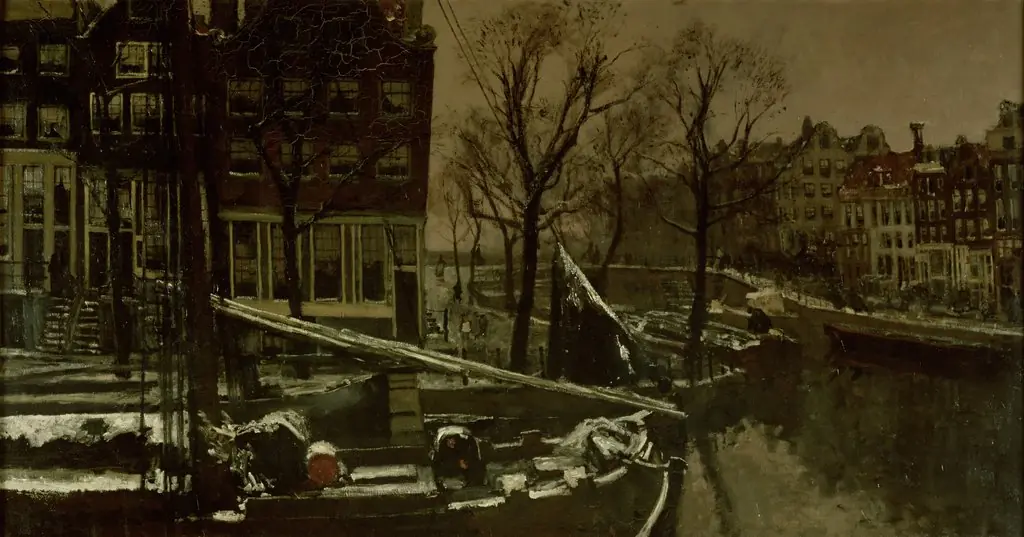 Winter in Amsterdam, by George Hendrik Breitner