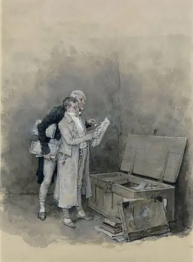 The Deed Chest, by George Henry Boughton