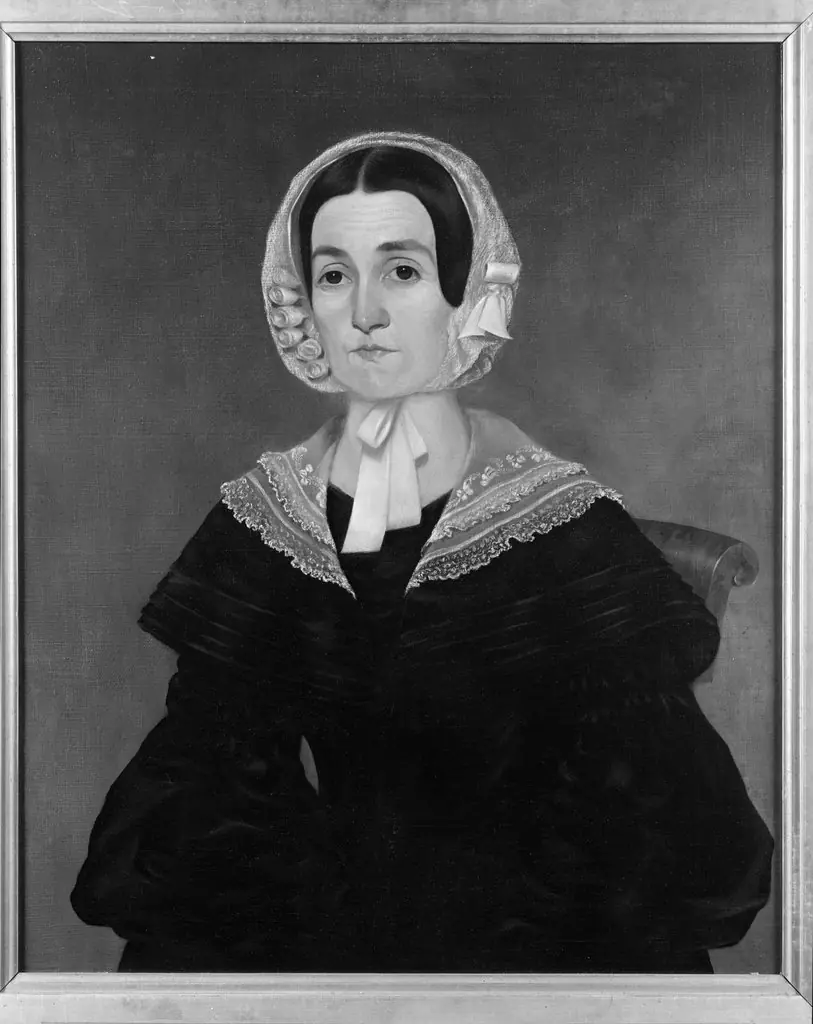Mrs. David R. Van Derveer (Eliza Holmes Ellis), by George Henry Durrie
