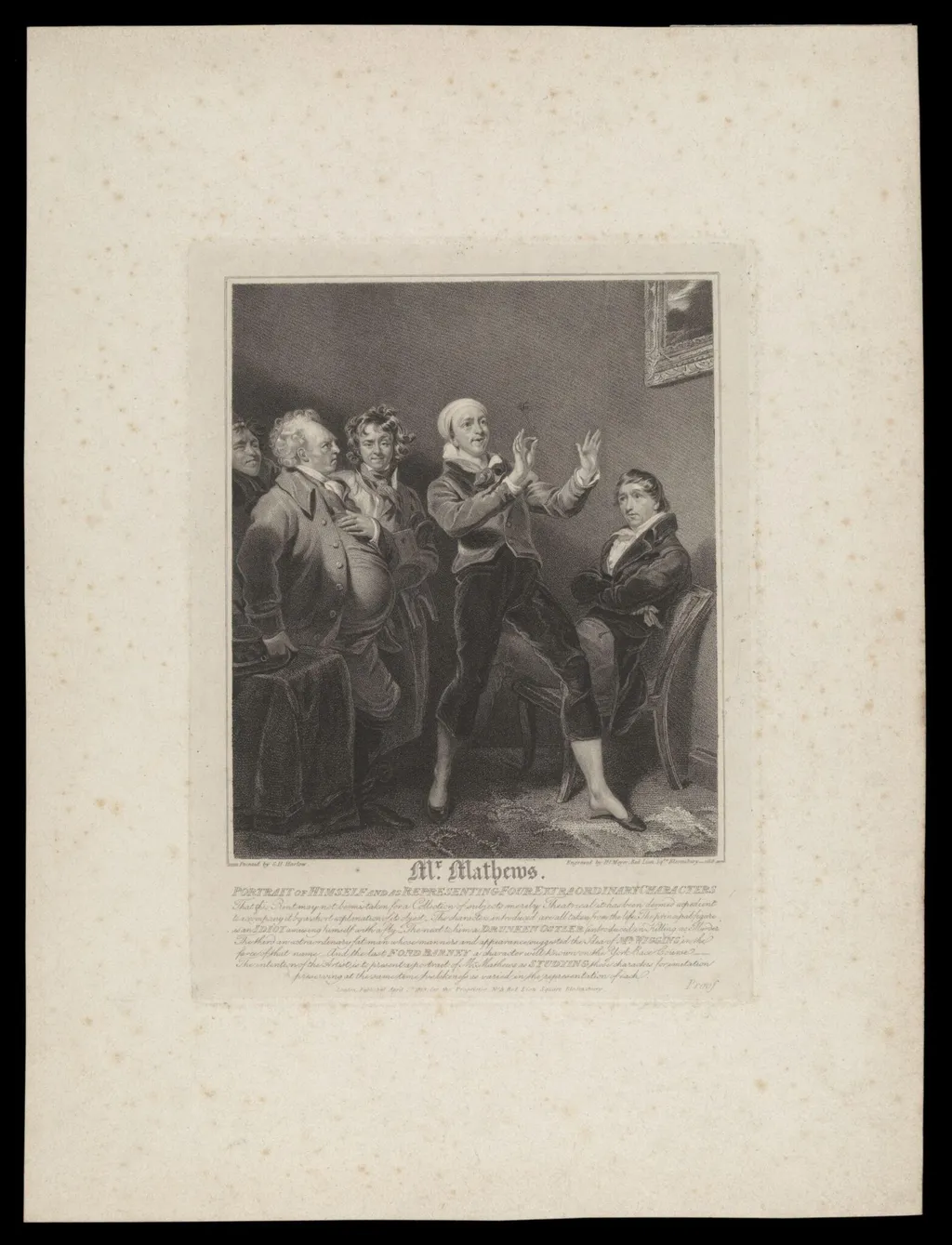 H Beard Print Collection, by George Henry Harlow, 1