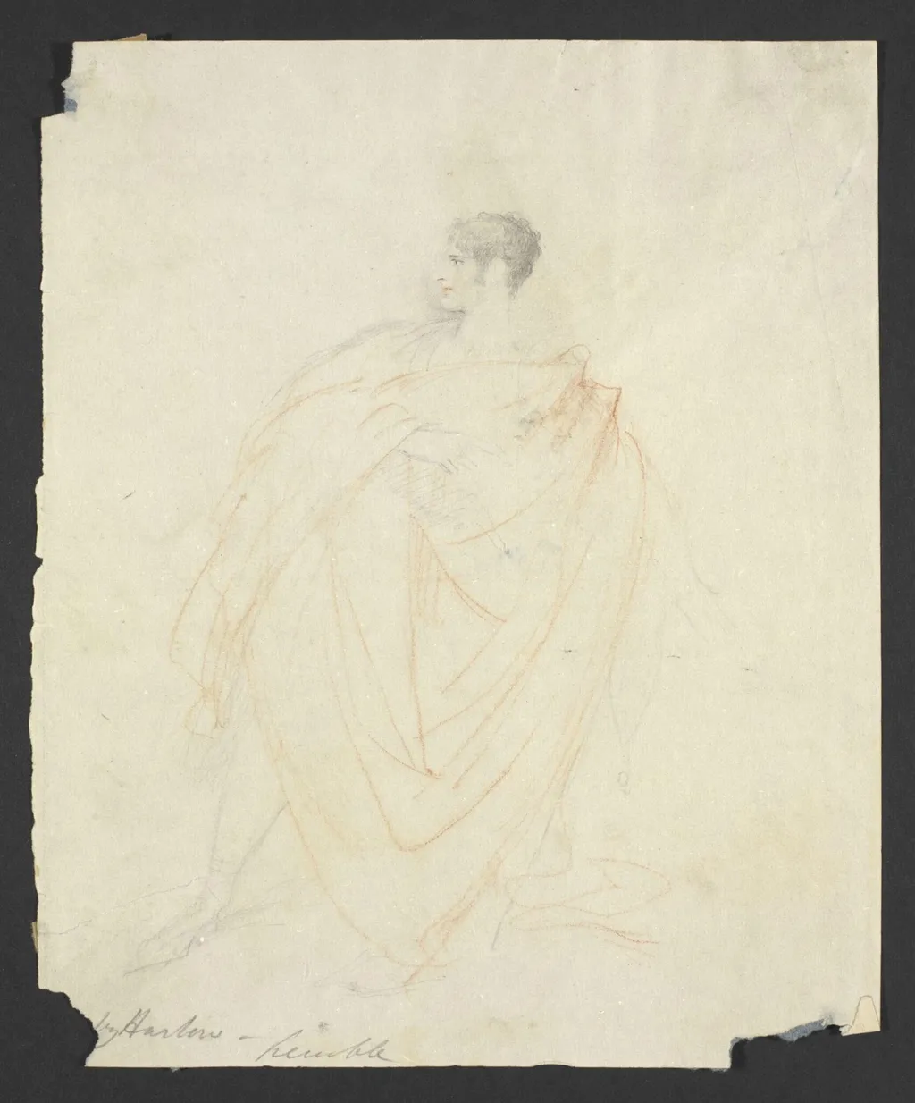 John Philip Kemble, by George Henry Harlow, 1750