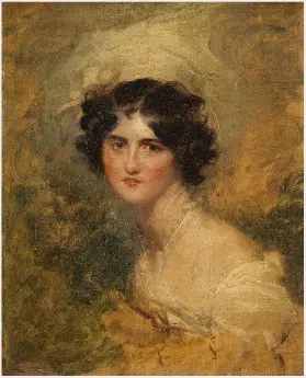 Portrait of Miss Boaden, Singer, by George Henry Harlow