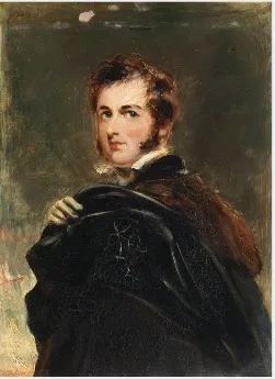 Portrait of William Lamb, 2nd Viscount Melbourne (1779-1848), Statesman, by George Henry Harlow, unspecified, 1813