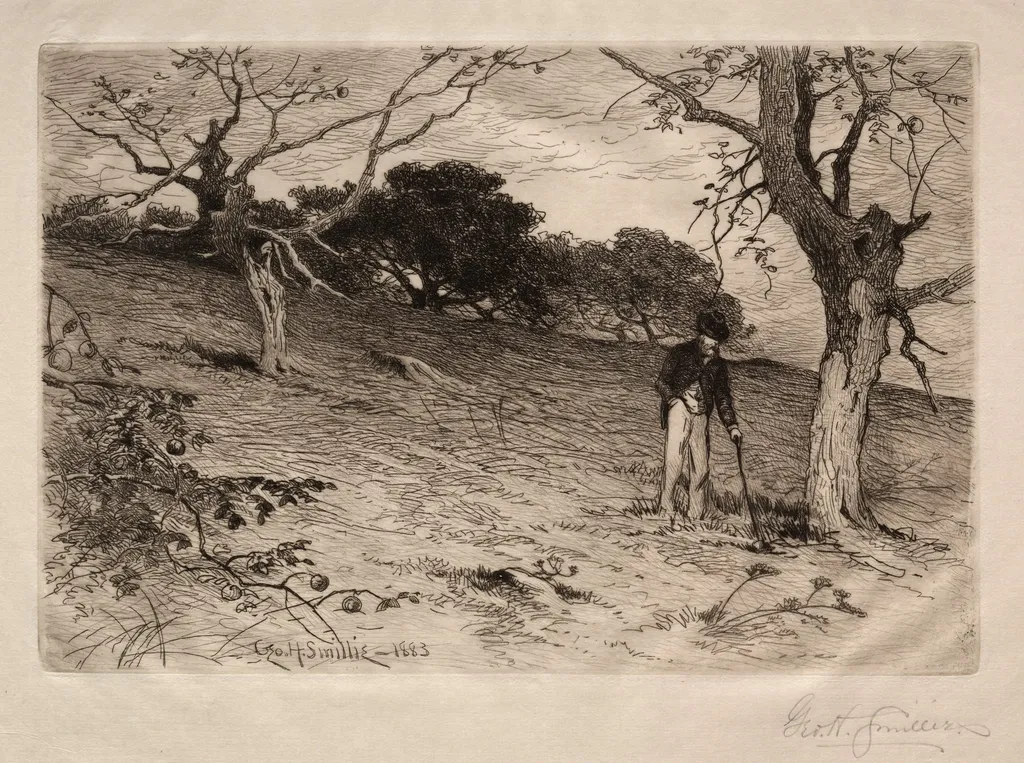 An Old New England Orchard, by George Henry Smillie, 1883