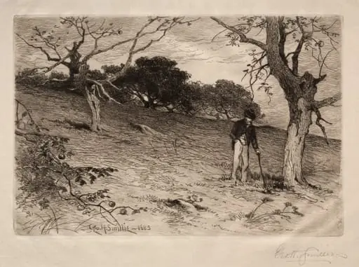 An Old New England Orchard, by George Henry Smillie