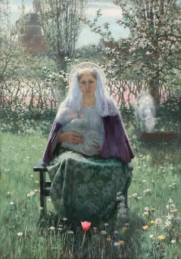 The Blessed Mother, by George Hitchcock