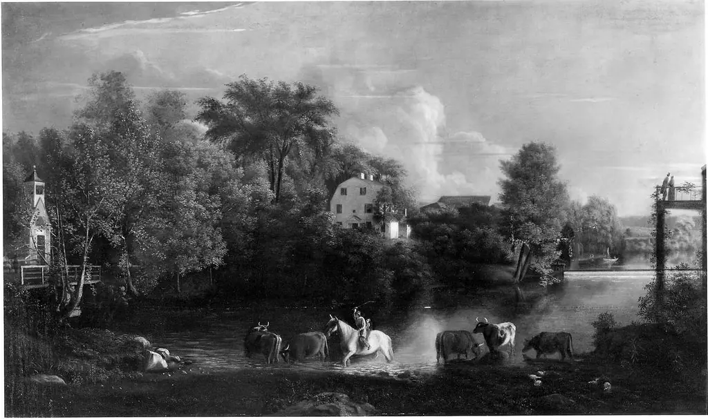 The Hollingsworth Home in Milton, by George Hollingsworth