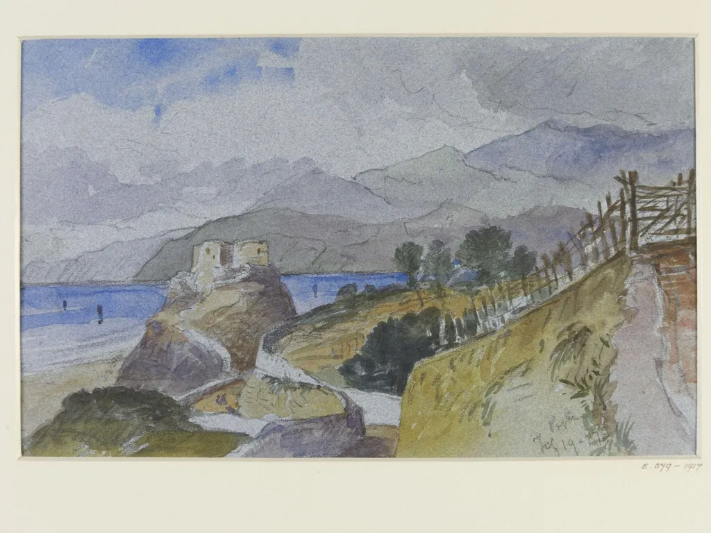 Untitled, by George Hornblower Simms, watercolor, 1877