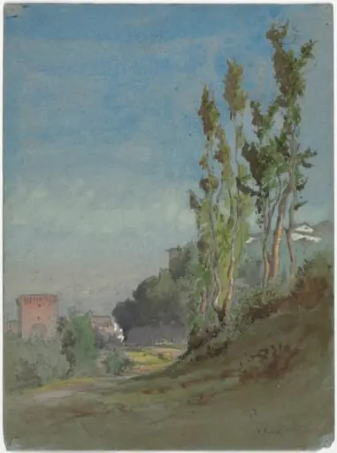 Albano, Italy, by George Inness
