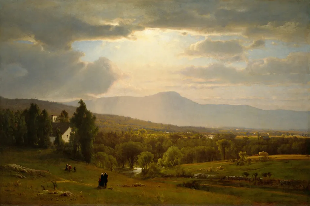 Catskill Mountains, by George Inness, oil, 1870