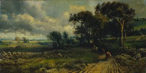 Fleecy Clouds, by George Inness