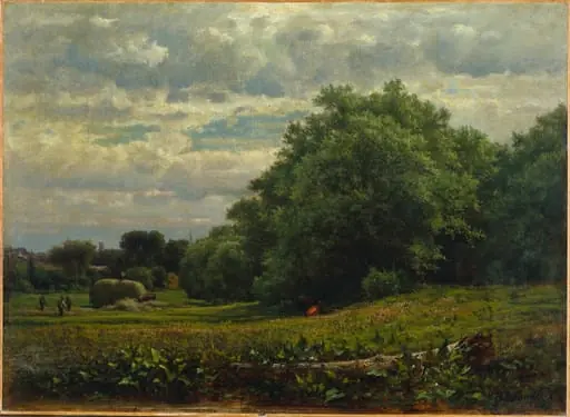 Harvest Time, by George Inness