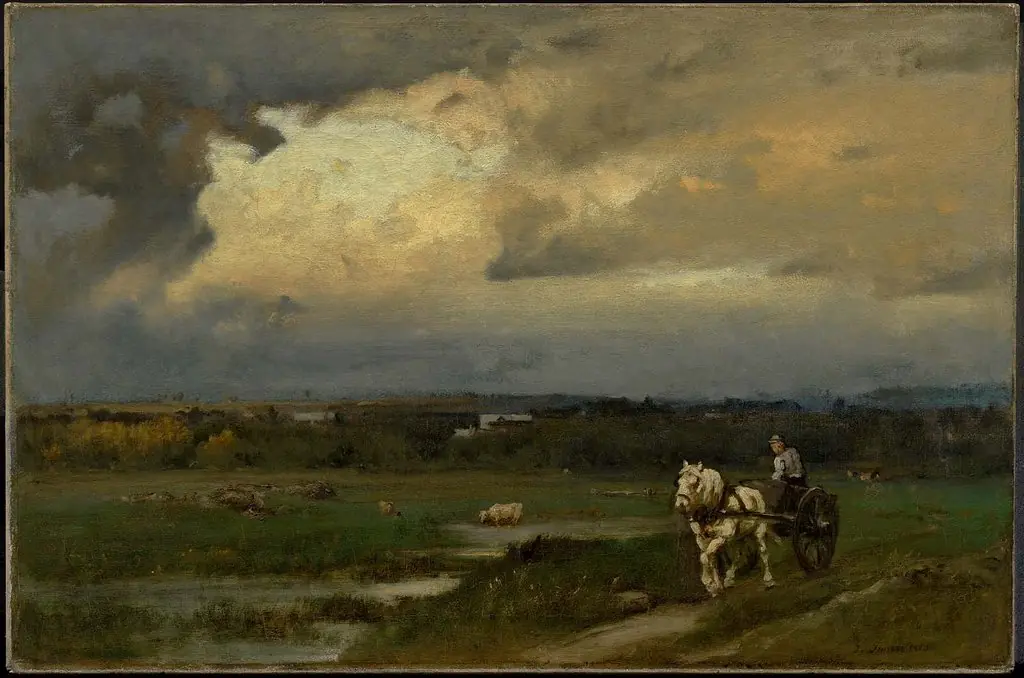 Hazy Morning, by George Inness