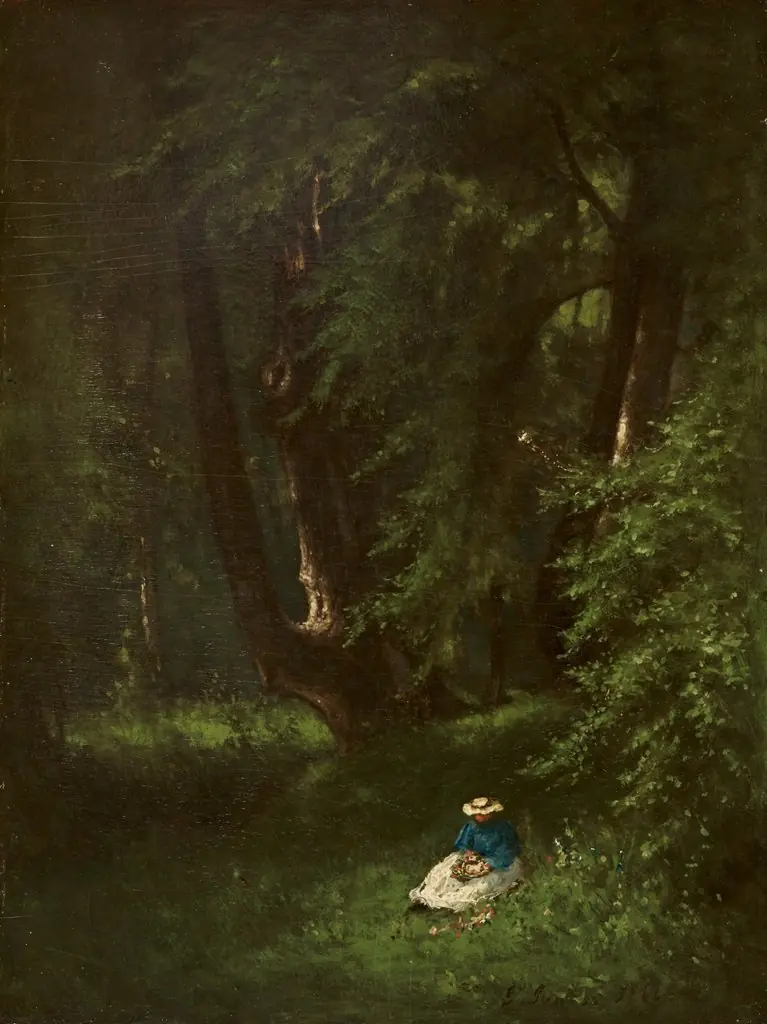 In the Woods, by George Inness