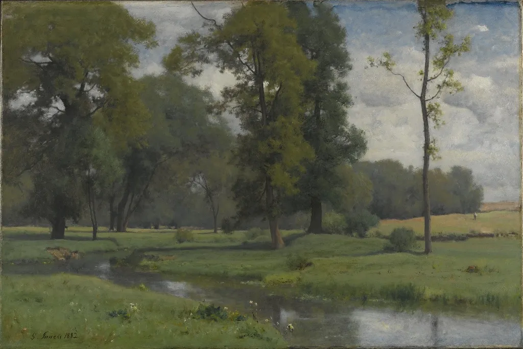 June, by George Inness, oil, 1892