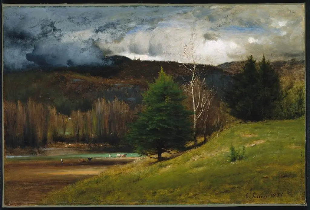 Near Kearsarge Village, by George Inness