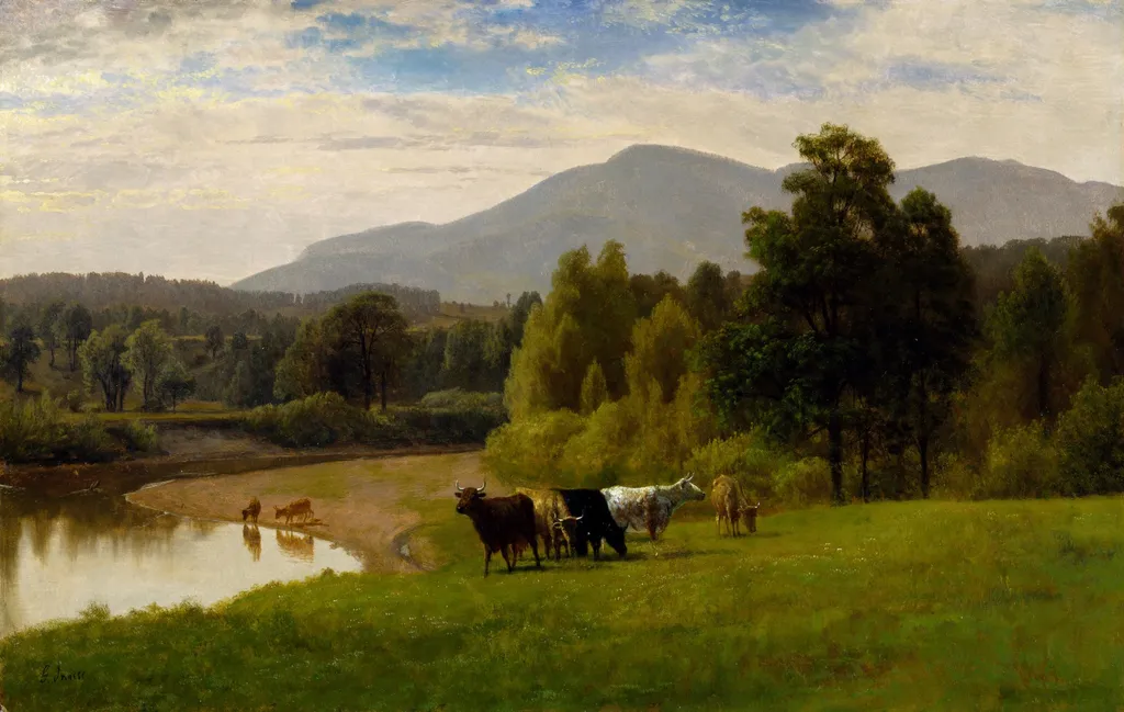 Pasture Lands, by George Inness, unspecified, 1867
