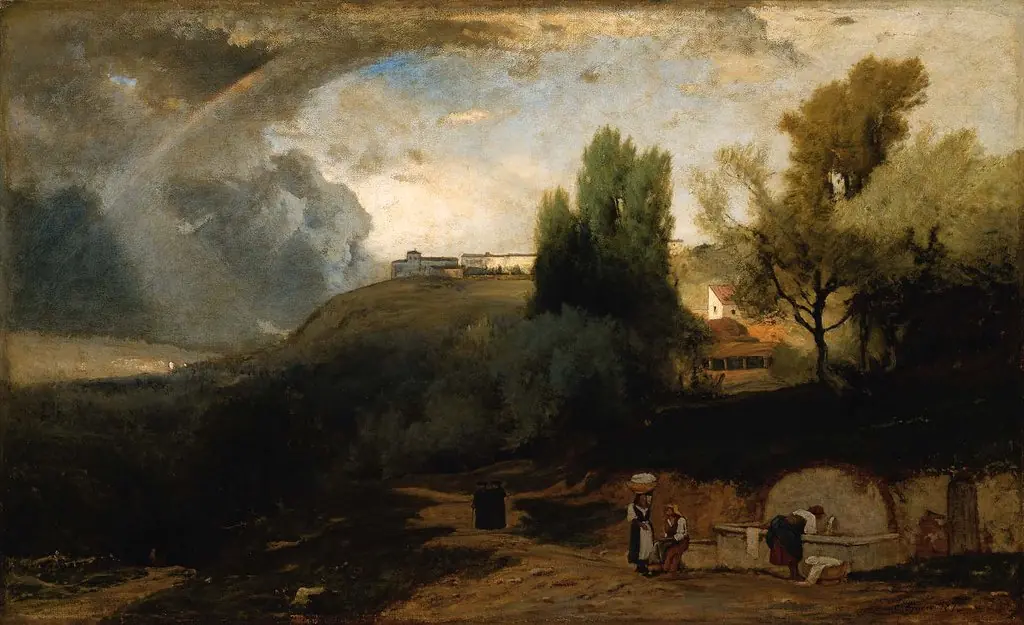 Scene in Perugia, by George Inness