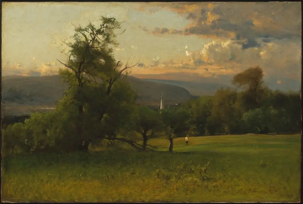 The Church Spire, by George Inness