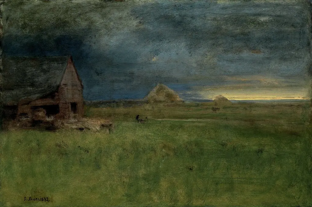 The Lonely Farm, Nantucket, by George Inness