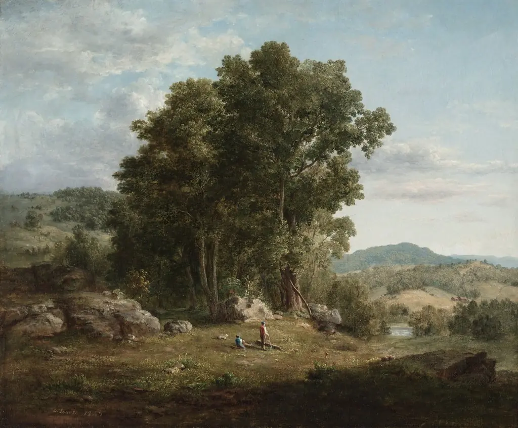 The Wood Chopper, by George Inness