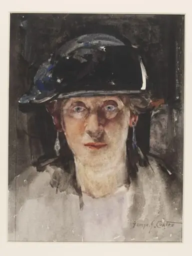 Head of a Lady, by George James Coates