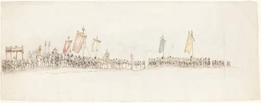 Religious Procession in Landeck, by George Jones