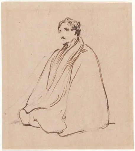 Seated Man, by George Jones