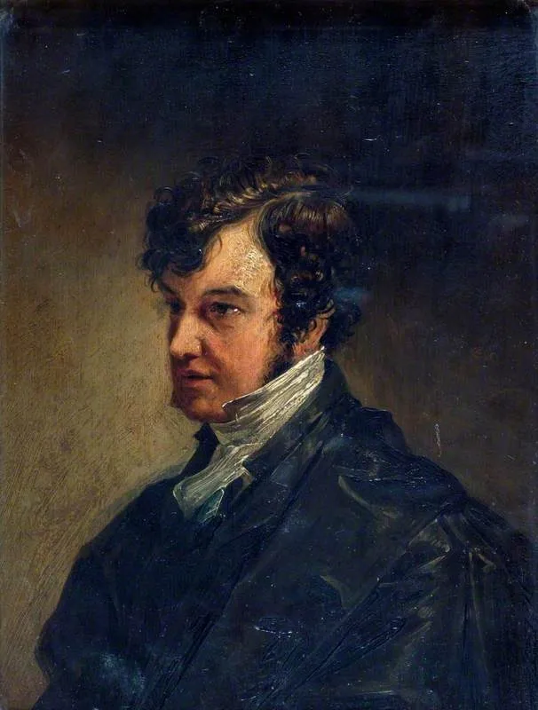 The Reverend William Harness (1790–1869), by George Lance, oil, 1843