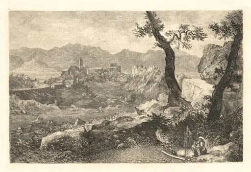 A View near Rome, by George Loring Brown