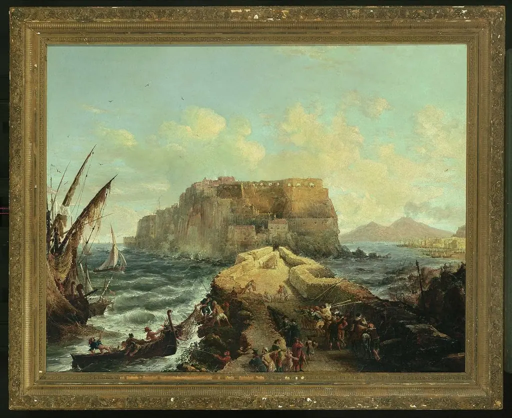 Castello dell'Ovo, Bay of Naples, by George Loring Brown