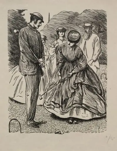 How Not to Play the Game, by George Louis Palmella Busson Du Maurier