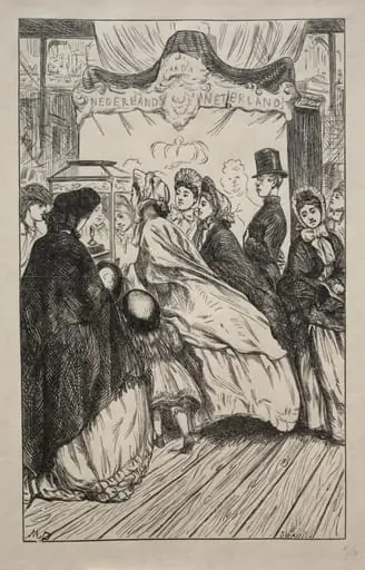 Jewels - At the Great Exhibition, by George Louis Palmella Busson Du Maurier
