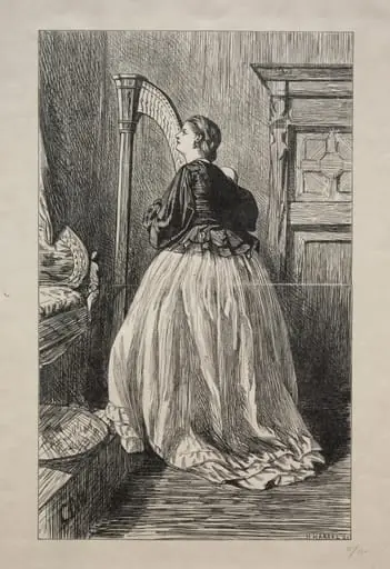 O Sing Again that Simple Song, by George Louis Palmella Busson Du Maurier