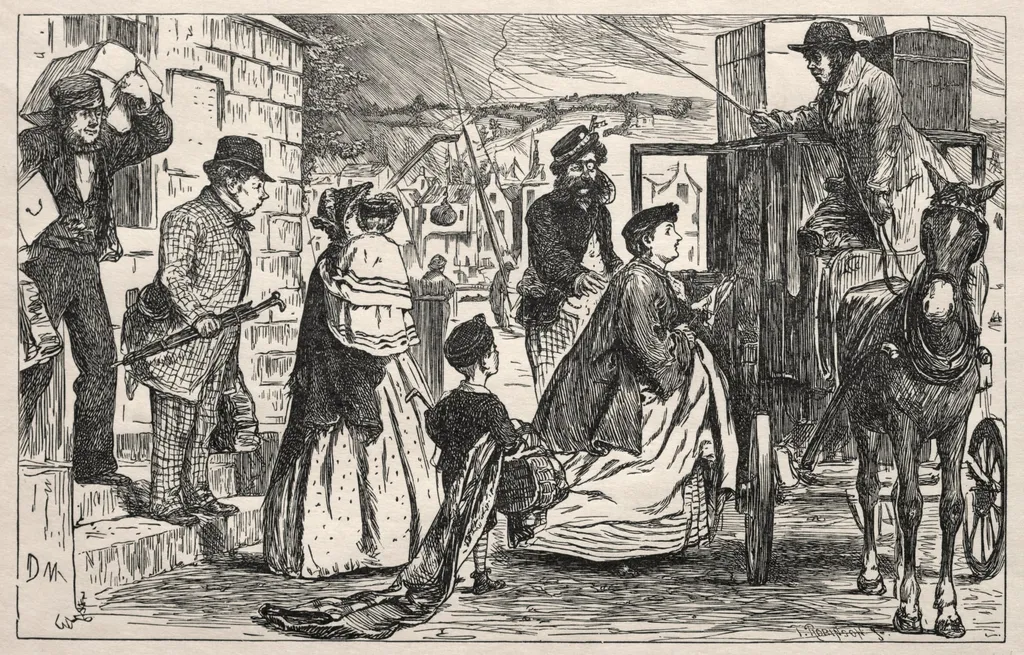Our Brilliant Failure, by George Louis Palmella Busson Du Maurier, 1865