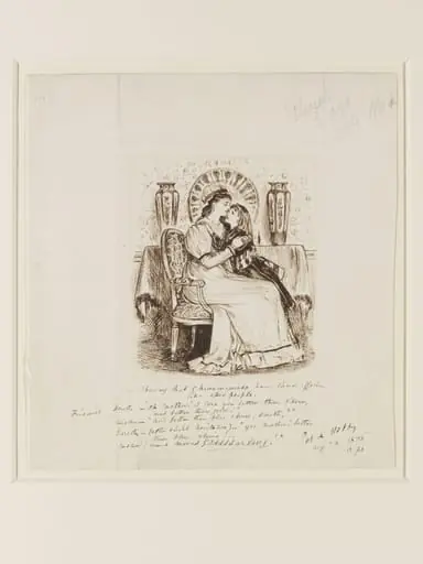Pet and Hobby (Showing that china-maniacs have their affections like other people), by George Louis Palmella Busson Du Maurier