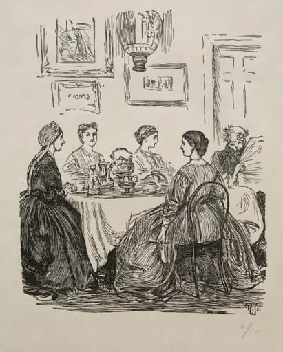 The Annual Question - Where Shall We Go?, by George Louis Palmella Busson Du Maurier