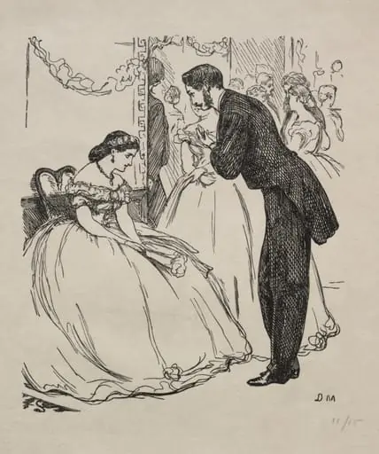 The Song of the Disconsolate One, by George Louis Palmella Busson Du Maurier