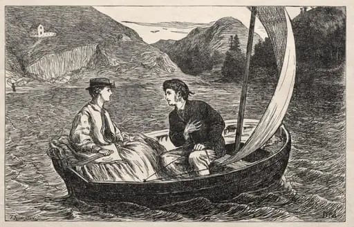 Try for a Tutorship - A Critical Moment, by George Louis Palmella Busson Du Maurier
