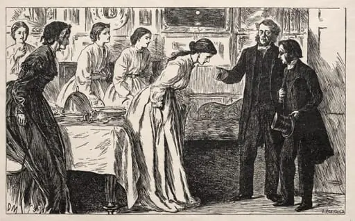 Wanted a Curate. Rather an Ordeal for the Reverend M. Green, by George Louis Palmella Busson Du Maurier