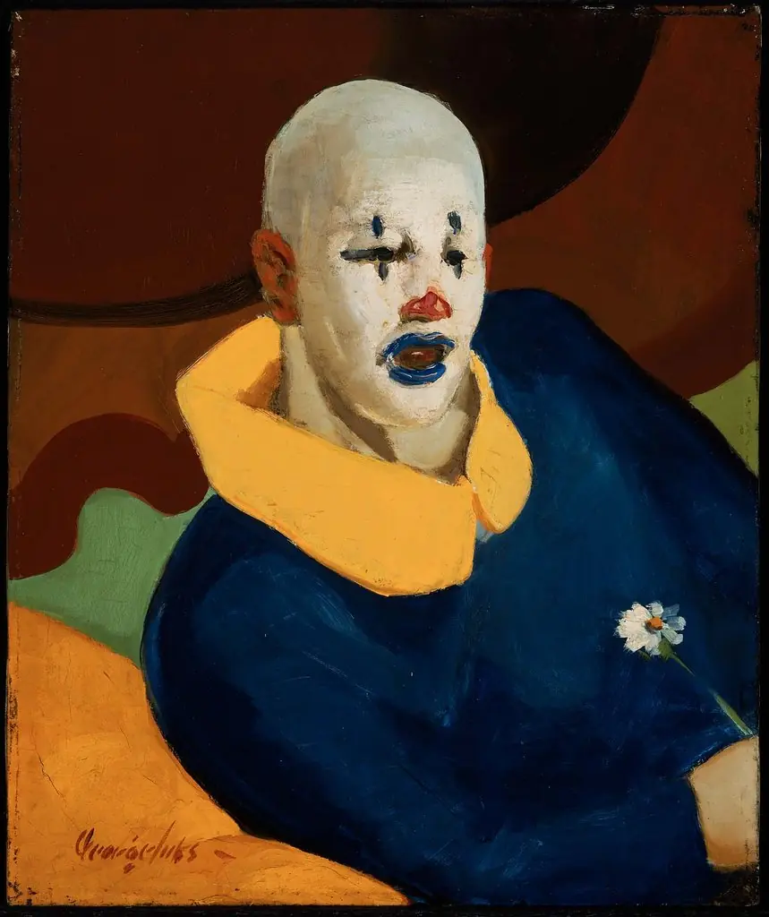 A Clown, by George Luks
