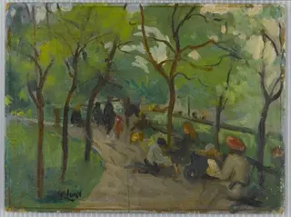 Prospect Park, by George Luks, 1906