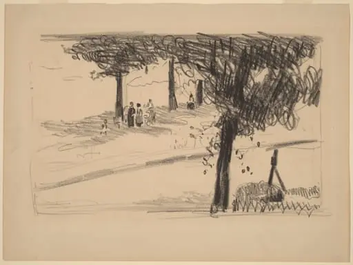 Under the Trees, by George Luks