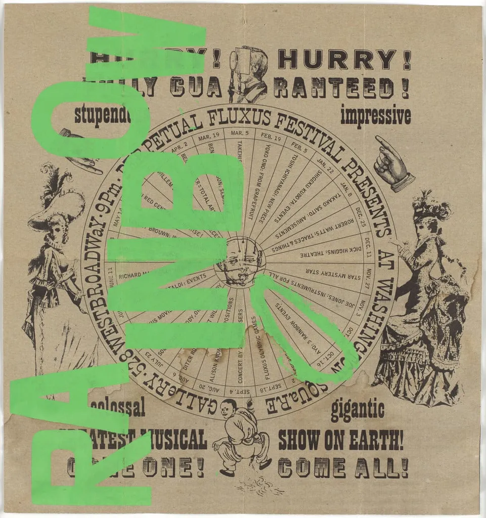 Untitled, by George Maciunas Ay-O, ink, 1964