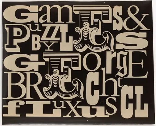 Untitled, by George Maciunas George Brecht