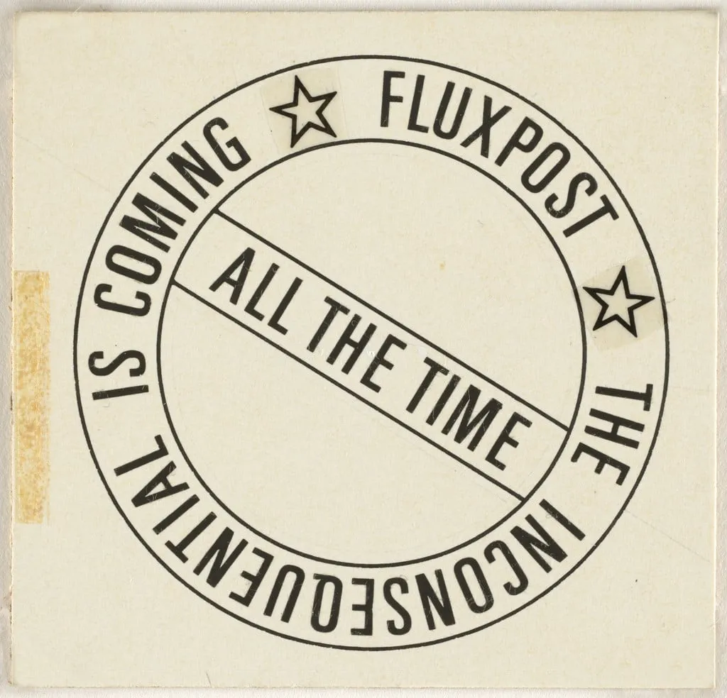 Untitled, by George Maciunas Ken Friedman, graphite, 1966