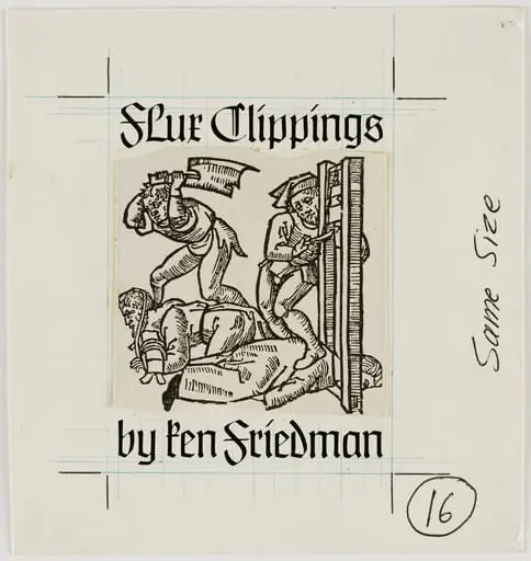 Untitled, by George Maciunas Ken Friedman