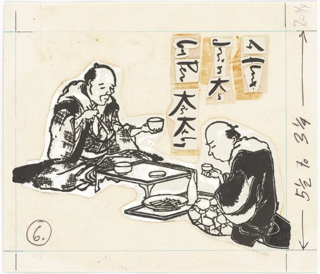 Untitled, by George Maciunas Per Kirkeby, ink, 1969